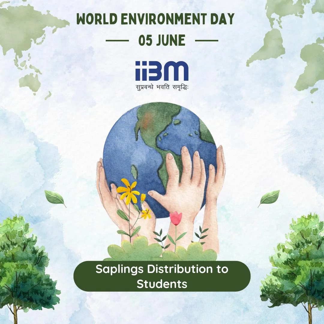  IIBM Students Pledge to Become Green EcoChampions on World Environment Day